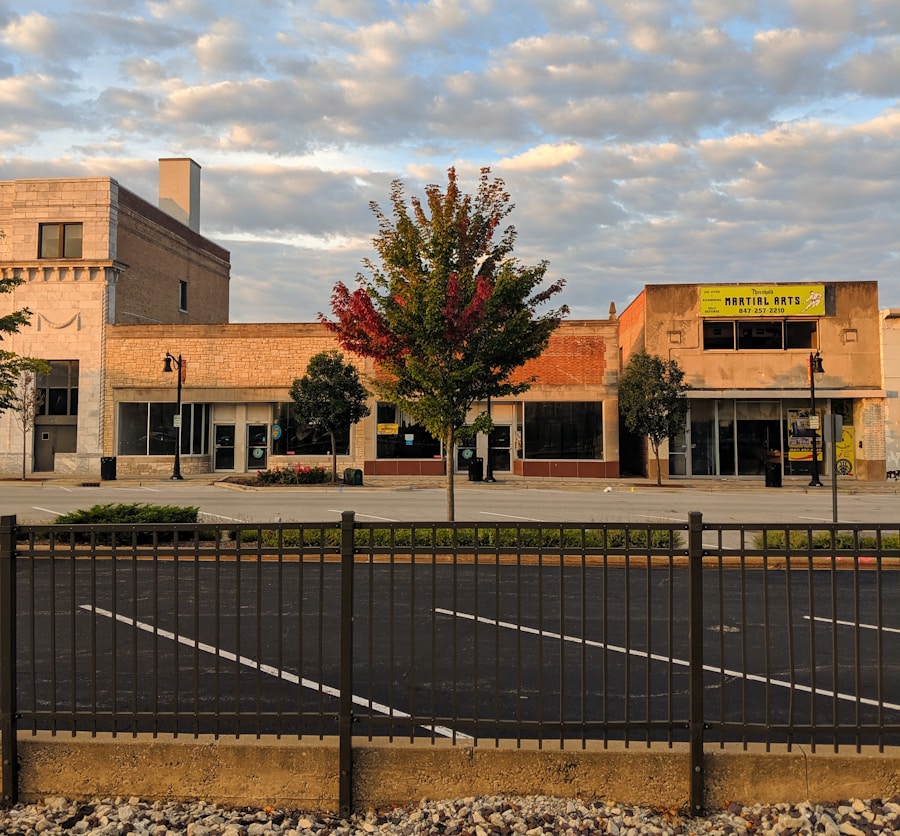 Photo retail strip centers